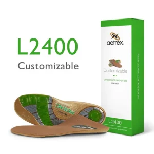 Aetrex Men'S Customizable Orthotics - Insole For Personalized Comfort
