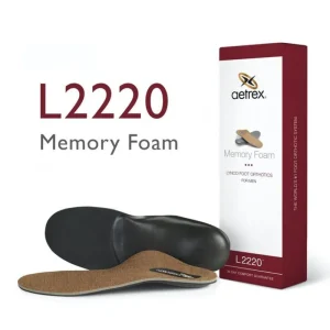Aetrex Men'S Memory Foam Posted Orthotics