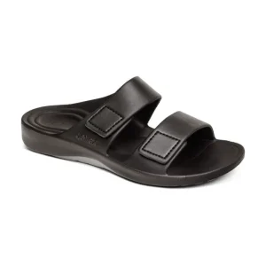 Aetrex Milos Orthotic Slides - Mens