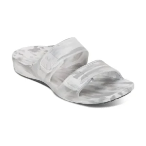 Aetrex Milos Orthotic Slides - Mens