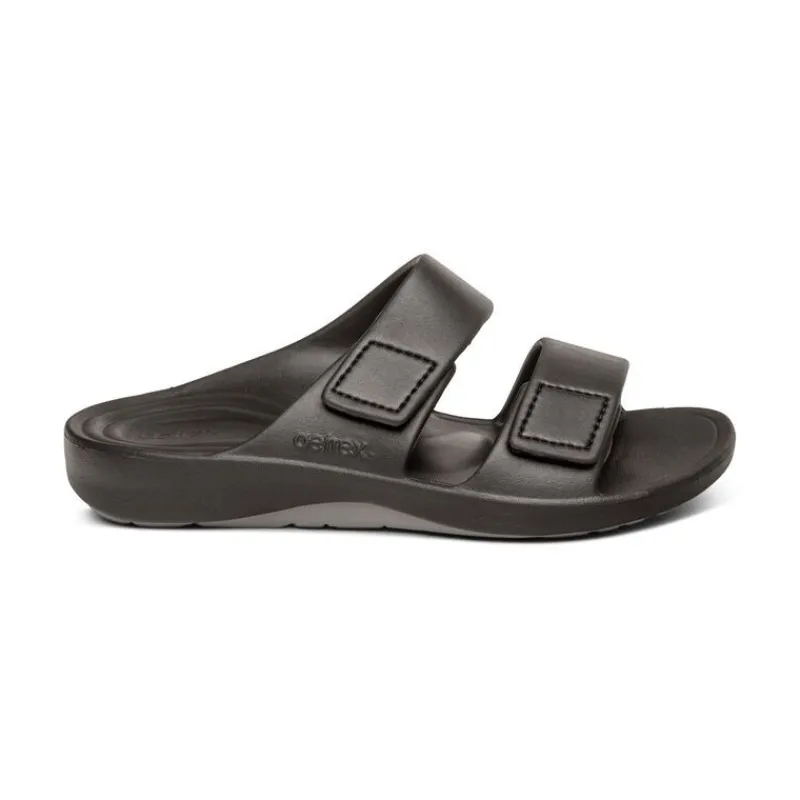 Aetrex Milos Orthotic Slides - Mens