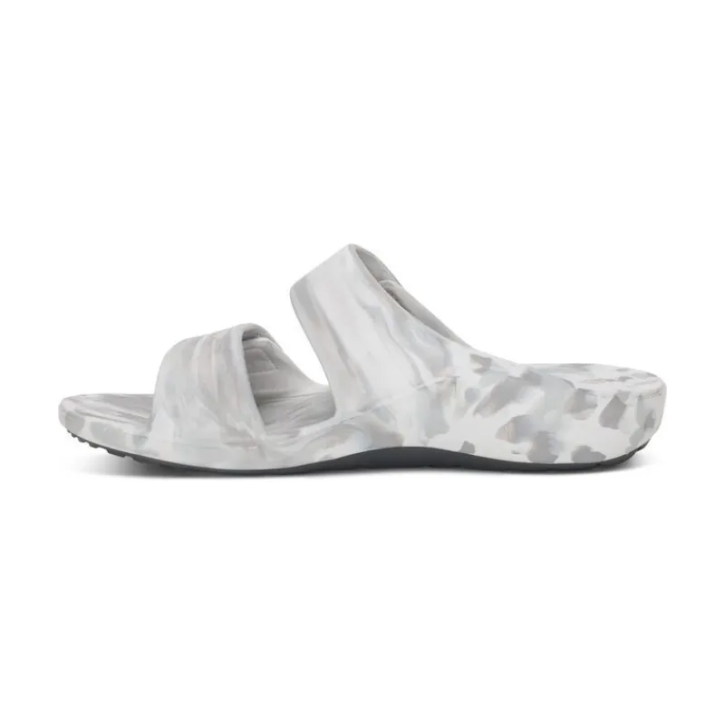 Aetrex Milos Orthotic Slides - Mens