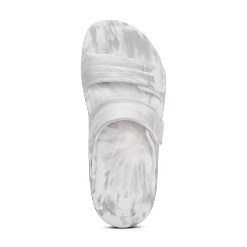 Aetrex Milos Orthotic Slides - Mens