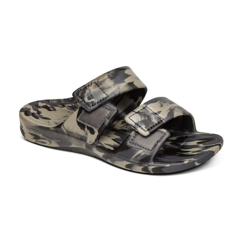 Aetrex Milos Orthotic Slides - Mens