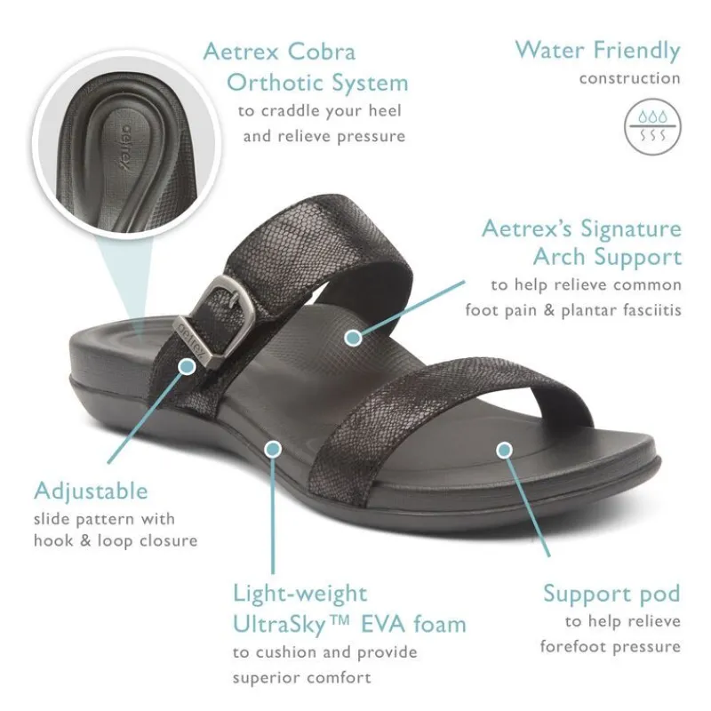 Aetrex Mimi Arch Support Sandal