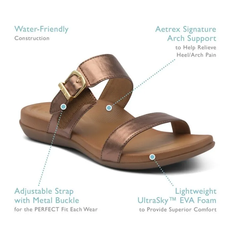 Aetrex Mimi Arch Support Sandal