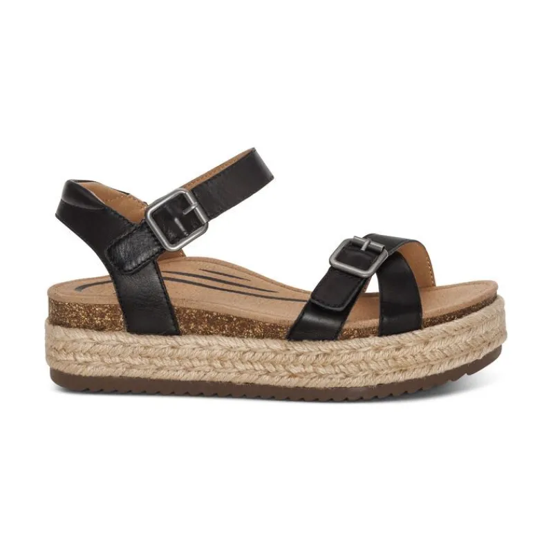 Aetrex Paula Platform Sandal