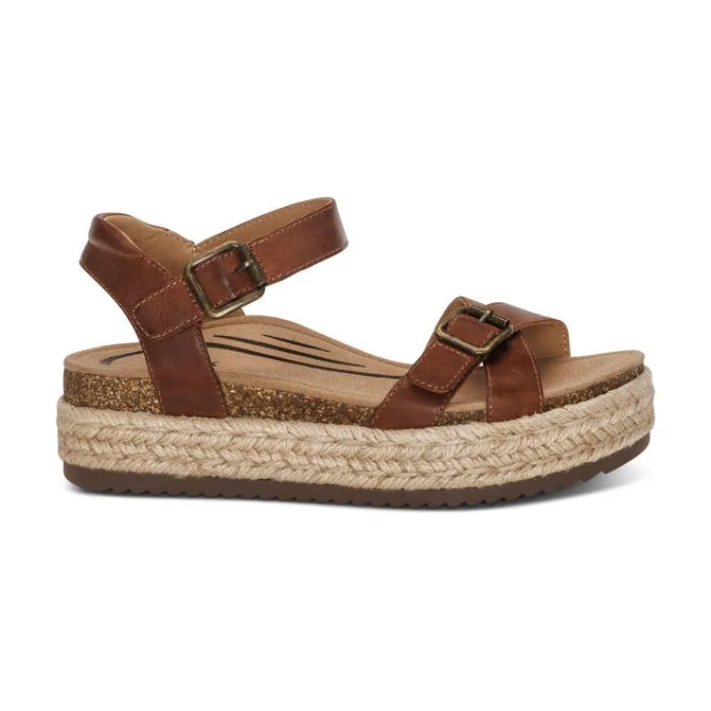 Aetrex Paula Platform Sandal