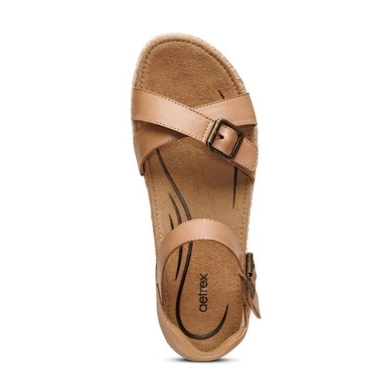 Aetrex Paula Platform Sandal