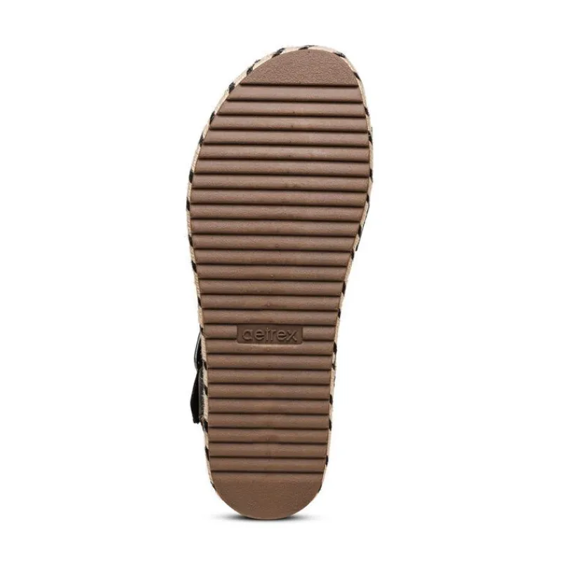 Aetrex Paula Platform Sandal
