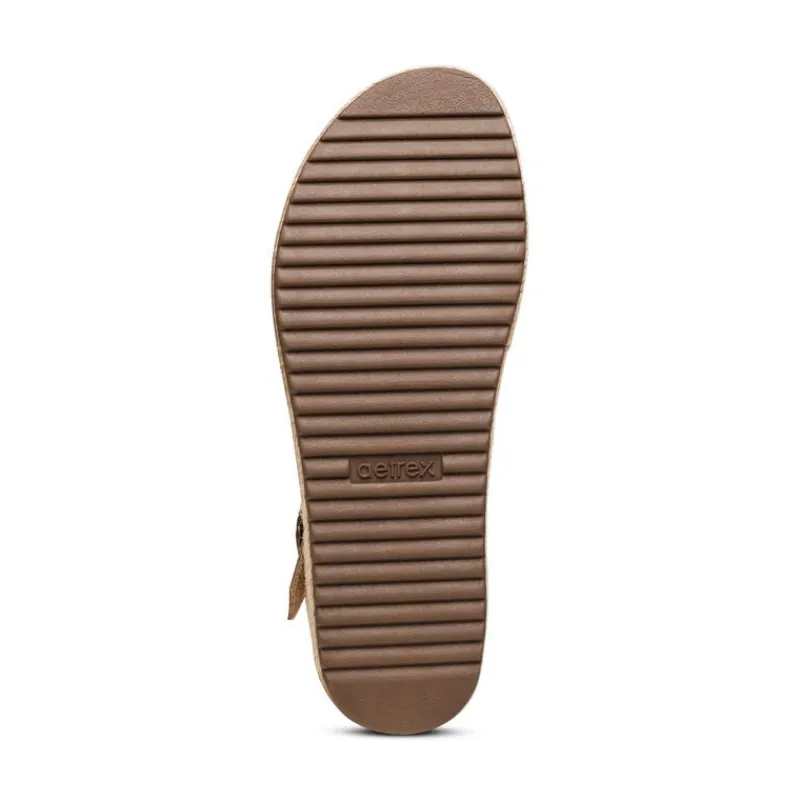 Aetrex Paula Platform Sandal