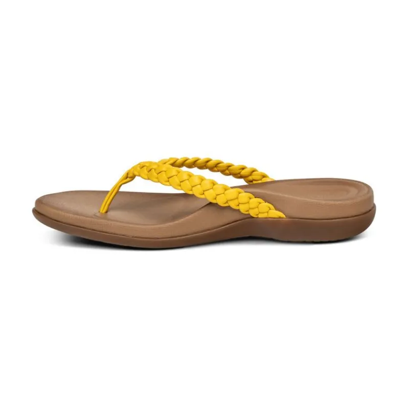 Aetrex Rachel Thong Sandal