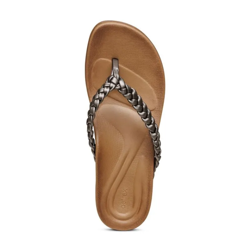 Aetrex Rachel Thong Sandal