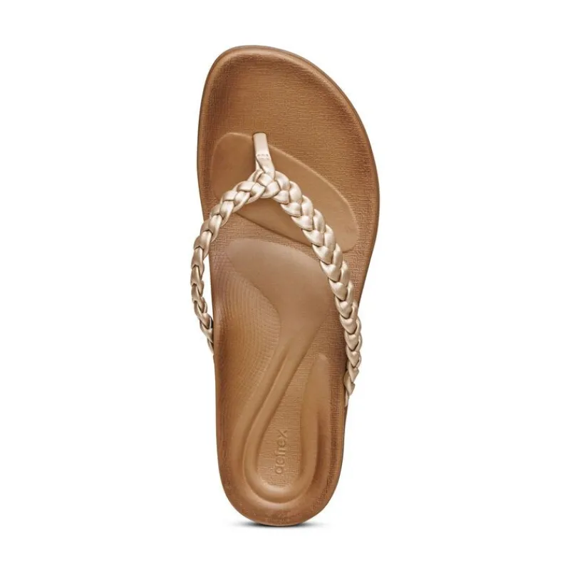 Aetrex Rachel Thong Sandal