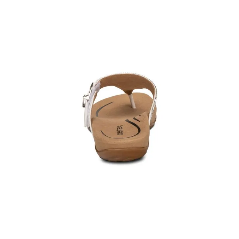 Aetrex Rae Adjustable Thong Sandal