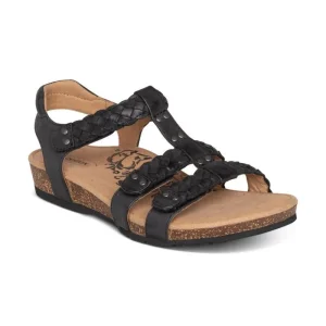 Aetrex Reese Adjustable Gladiator Sandal