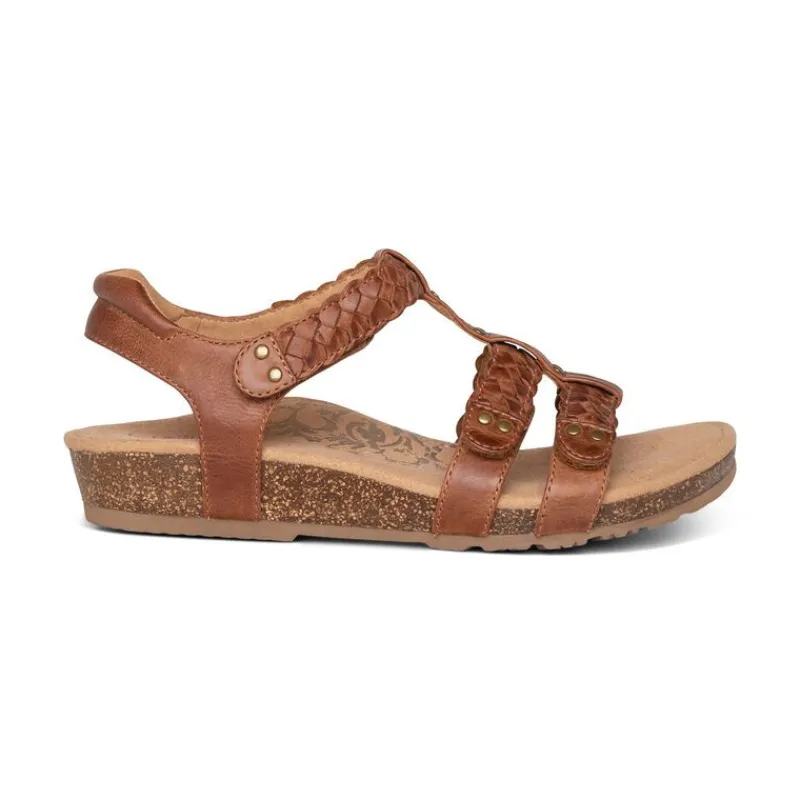 Aetrex Reese Adjustable Gladiator Sandal