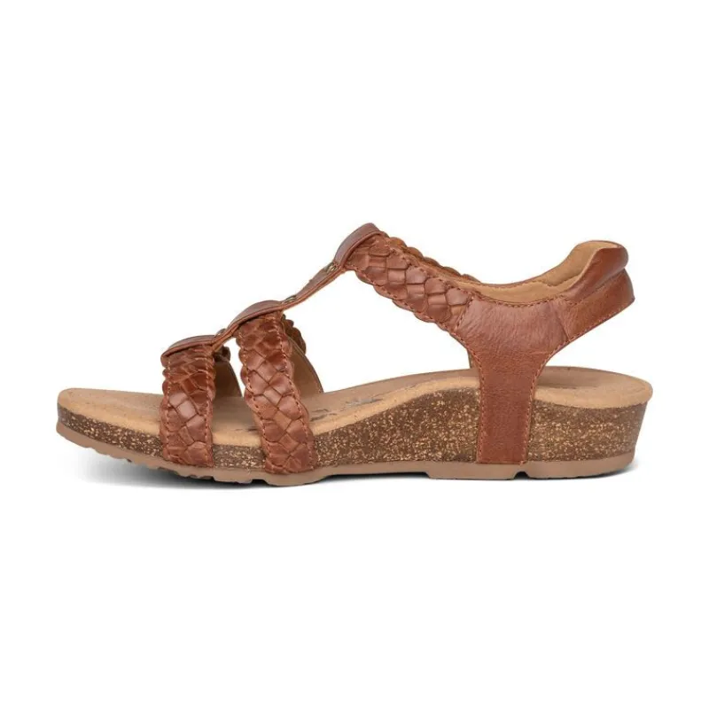 Aetrex Reese Adjustable Gladiator Sandal