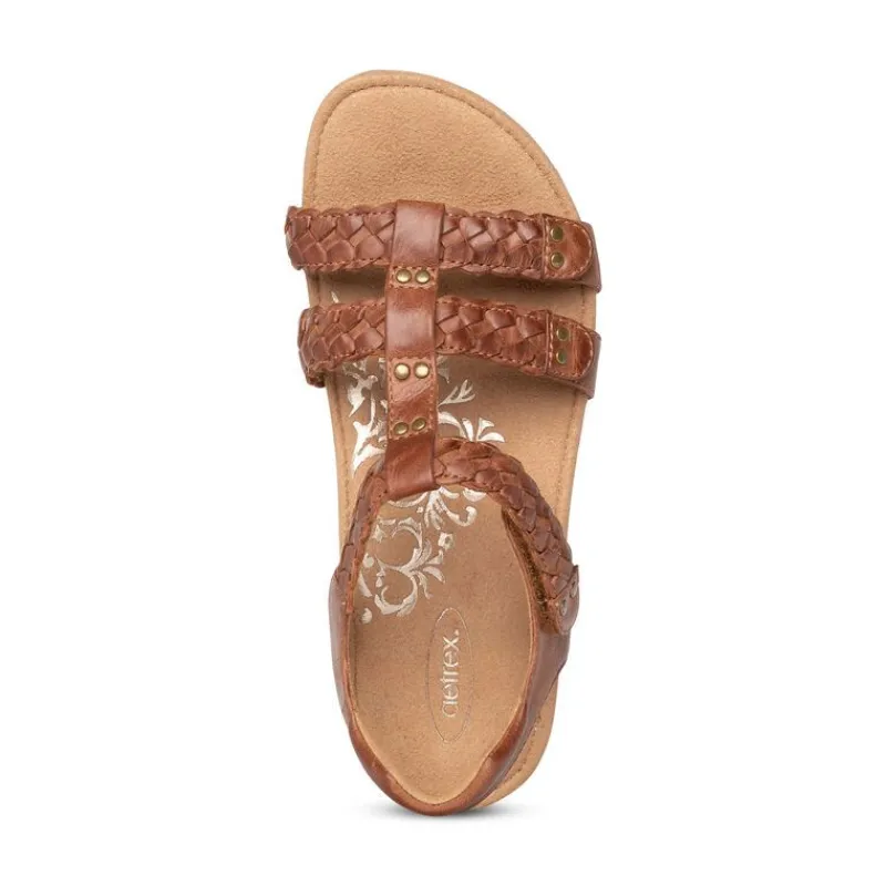 Aetrex Reese Adjustable Gladiator Sandal