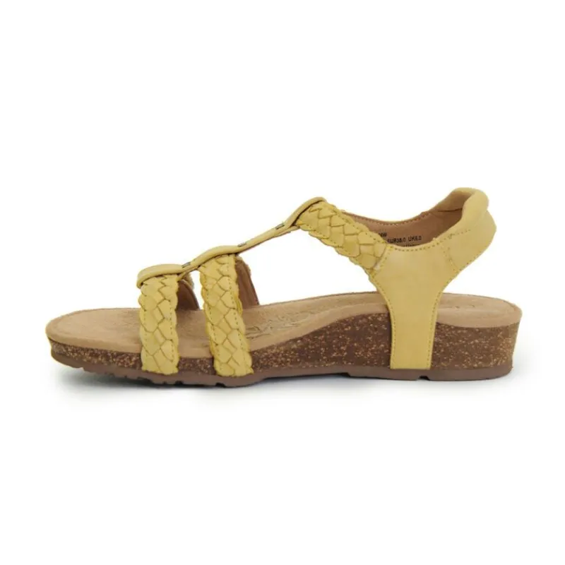 Aetrex Reese Adjustable Gladiator Sandal