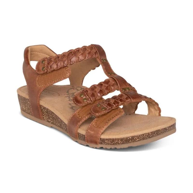 Aetrex Reese Adjustable Gladiator Sandal