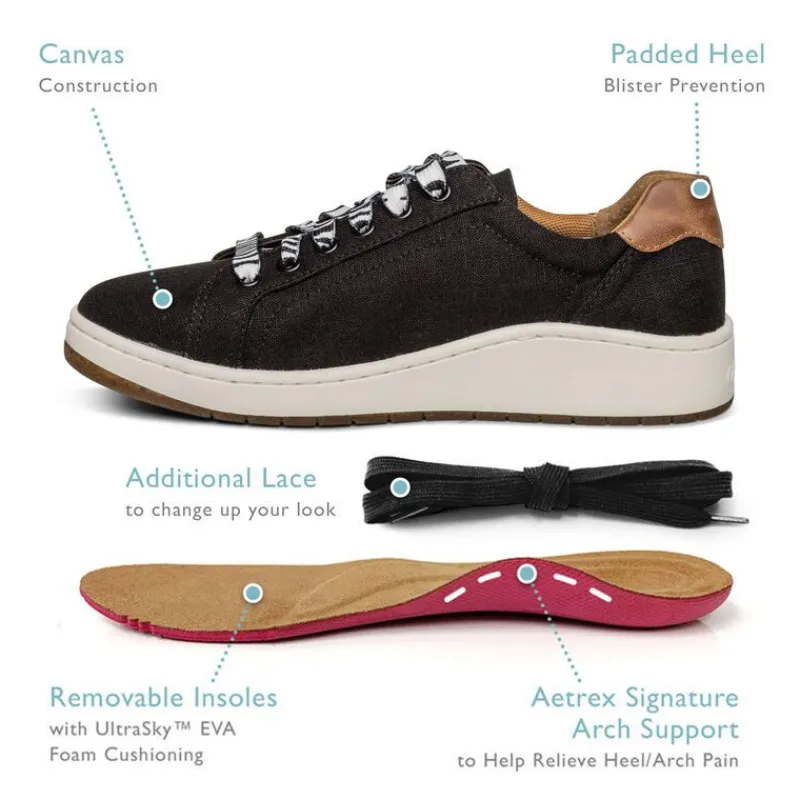 Aetrex Renee Arch Support Sneakers