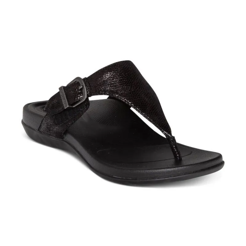 Aetrex Rita Adjustable Thong Sandal