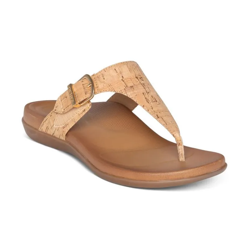 Aetrex Rita Adjustable Thong Sandal