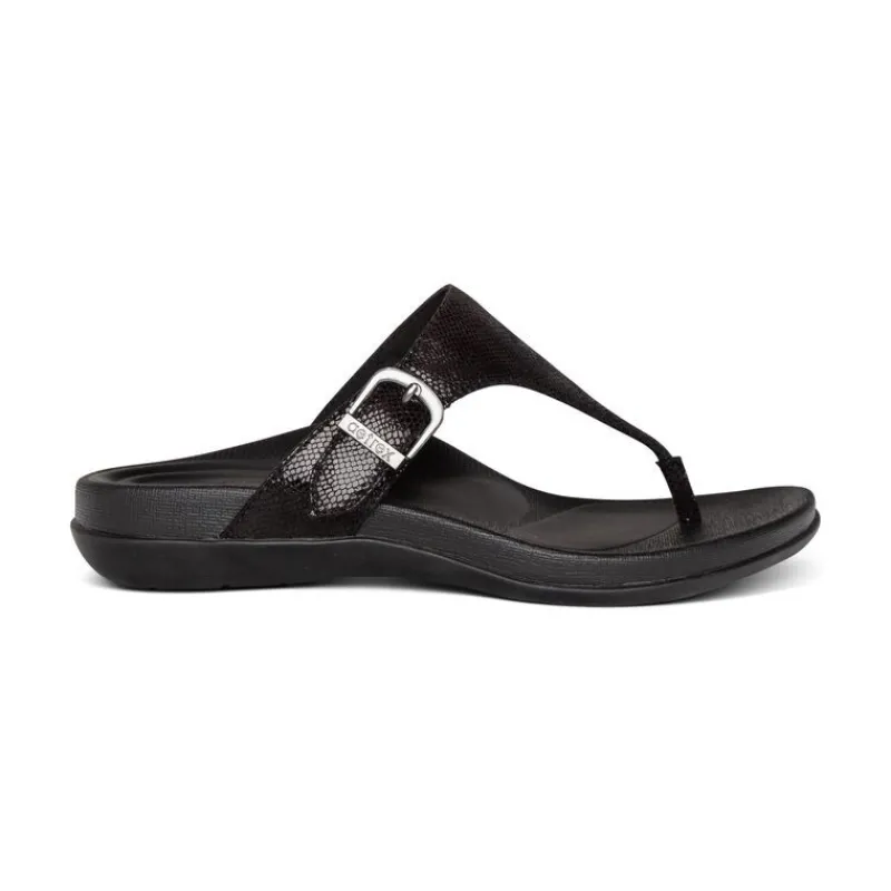 Aetrex Rita Adjustable Thong Sandal