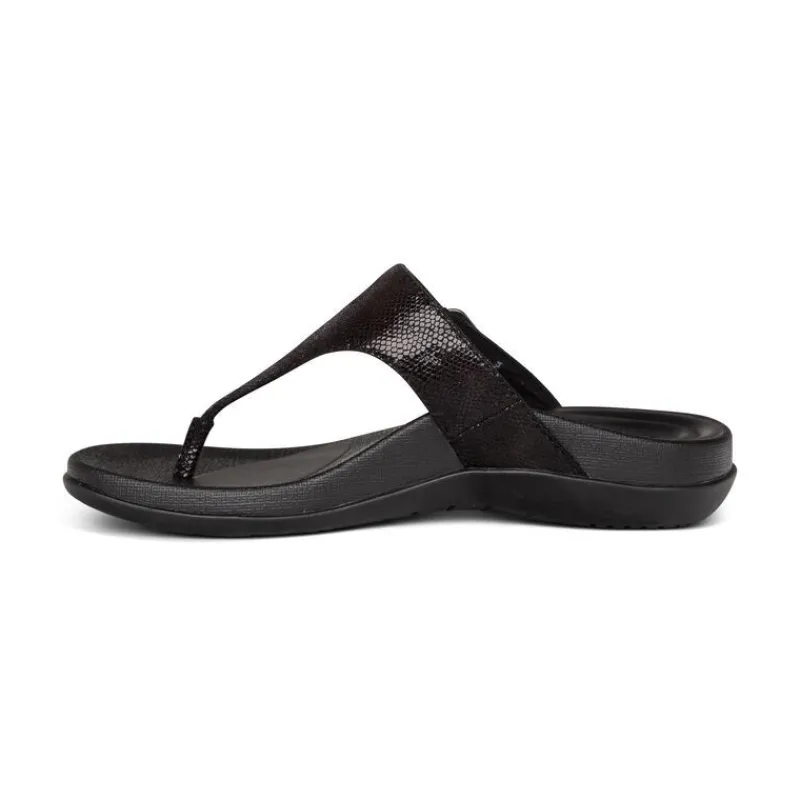 Aetrex Rita Adjustable Thong Sandal