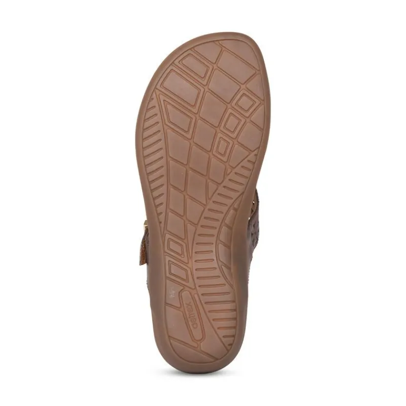 Aetrex Rita Adjustable Thong Sandal