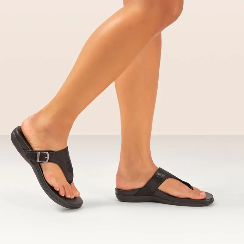 Aetrex Rita Adjustable Thong Sandal