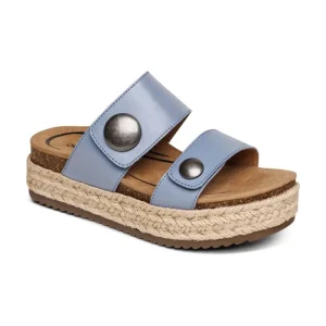 Aetrex Sofie Platform Sandal