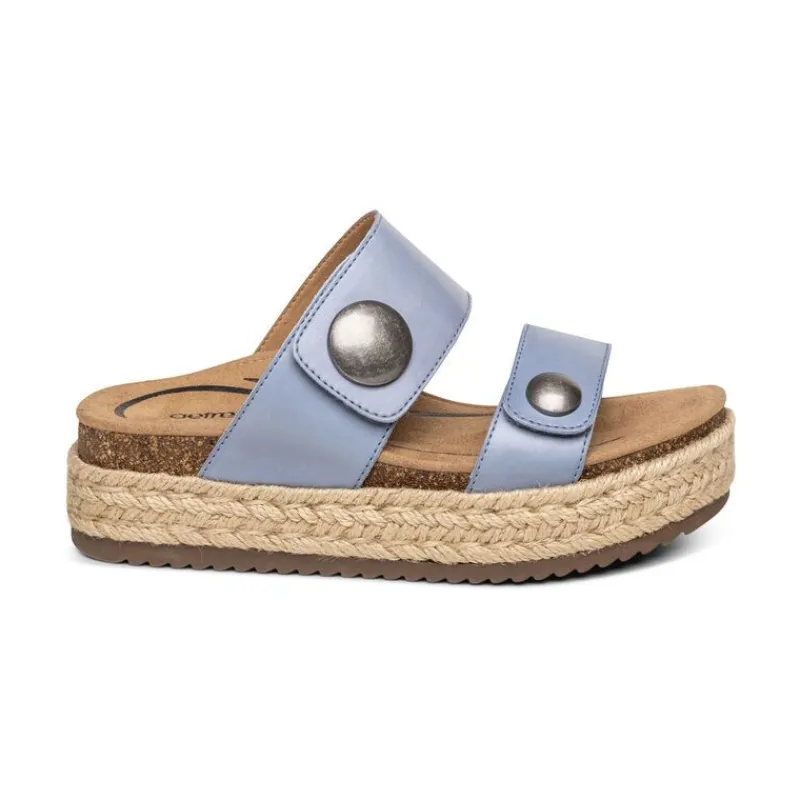 Aetrex Sofie Platform Sandal