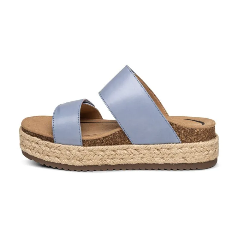 Aetrex Sofie Platform Sandal