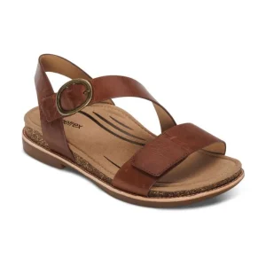 Aetrex Tamara Asymmetrical Quarter Strap Sandal