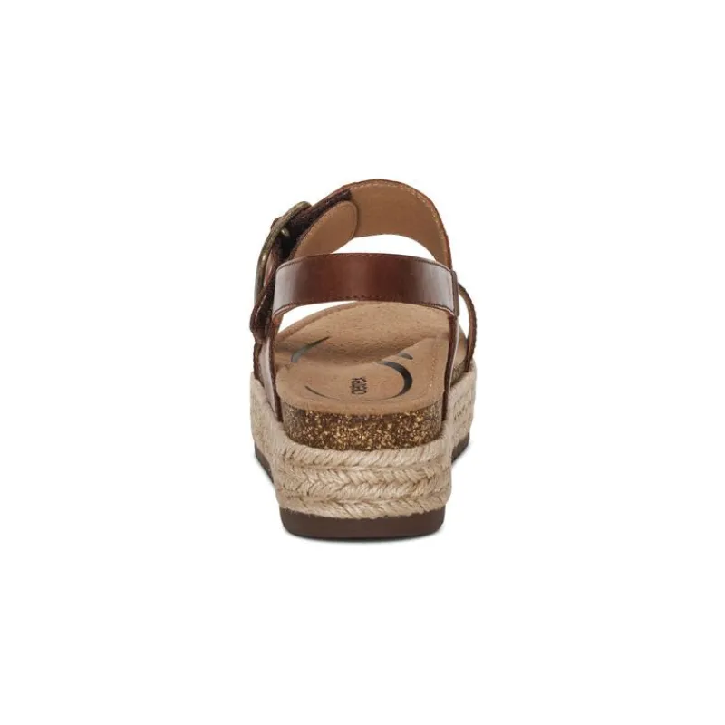 Aetrex Vania Arch Support Platform Sandal