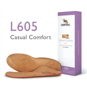 Aetrex Women'S Casual Comfort Orthotics W/ Metatarsal Support