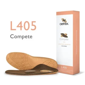 Aetrex Women'S Compete Orthotics W/ Metatarsal Support
